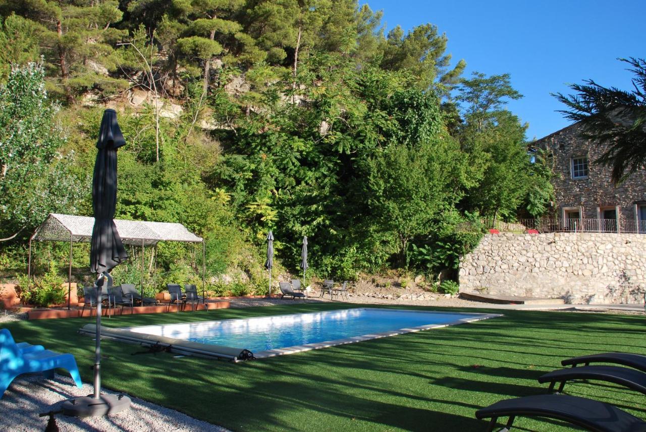 Les Tuileries De Lencieux Apartment Gigondas Bagian luar foto
