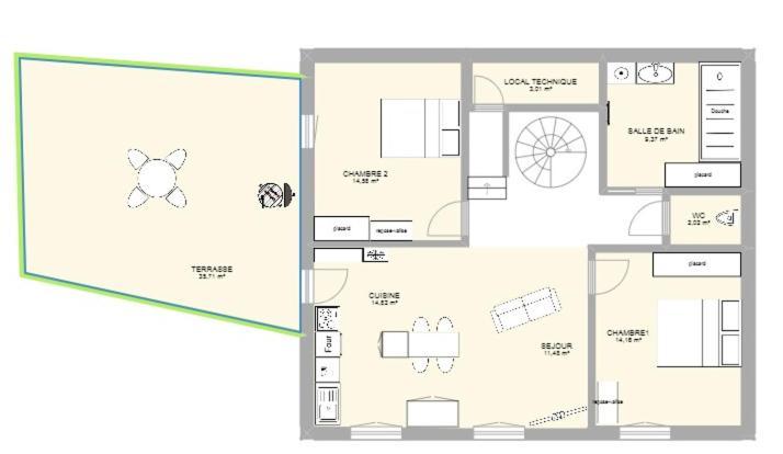 Les Tuileries De Lencieux Apartment Gigondas Bagian luar foto